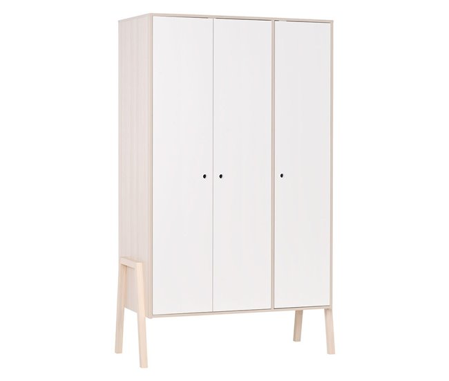 Conforama Armario con 3 puertas 5 estantes y 1 barra - SPOT