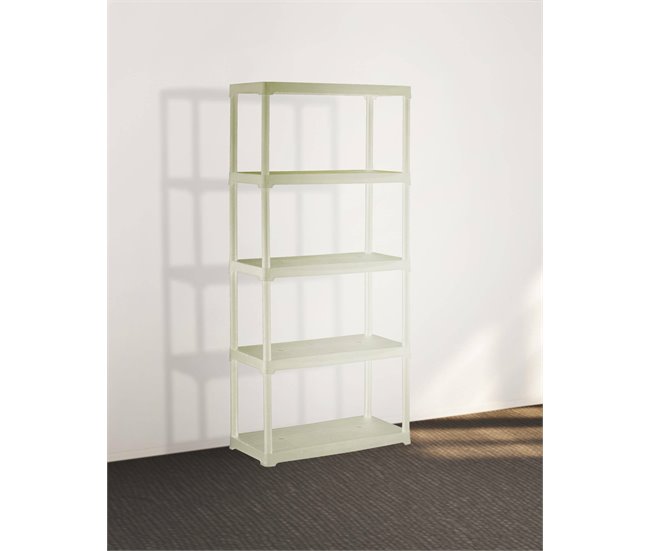 Conforama Armario De Exterior Darbitri Estantería De Exterior Armario De Balcón Multiusos Mueble De Exterior 100% Made In Italy 80x40h176 Cm Antracita