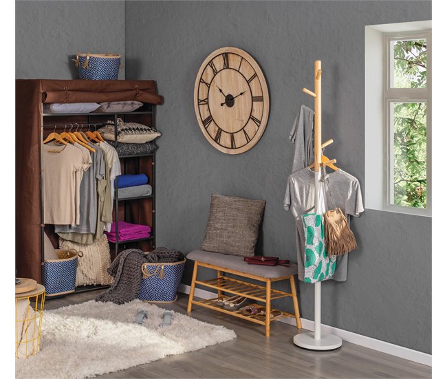 Conforama Armario De Metal WARDY IV 110x40x170cm Negro