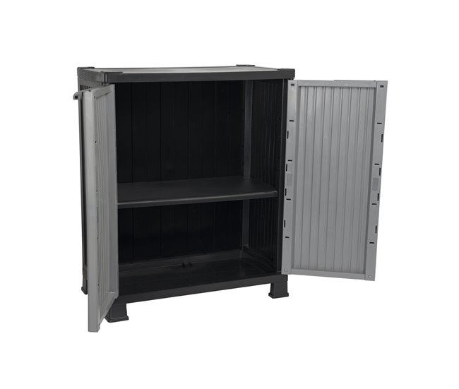Conforama Armario De Resina Exterior Bajo Con 1 Balda 92x68x39cm 7house