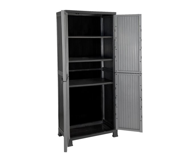 Conforama Armario De Resina Exterior Con 3 Baldas 171x68x39cm O91