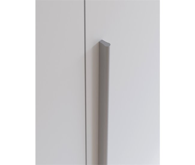 Conforama Armario HELEN Puertas Batientes 2 Espejos 227x212cm Blanco