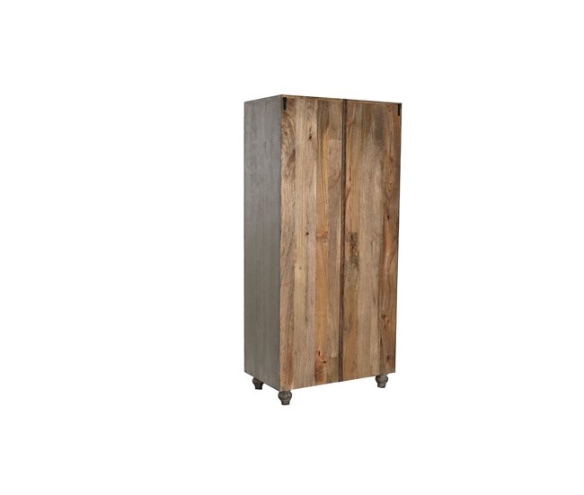 Conforama Armario Home ESPRIT Marrón Claro Madera 85 5 X 47 X 180 Cm