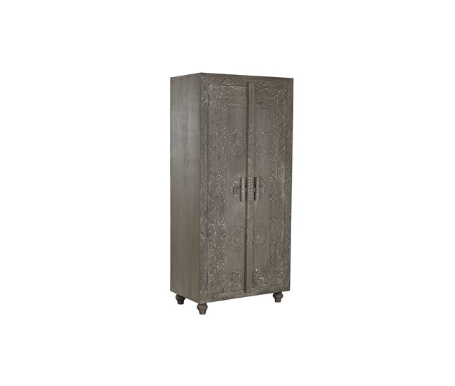 Conforama Armario Home ESPRIT Marrón claro Madera 85 5 x 47 x 180 cm