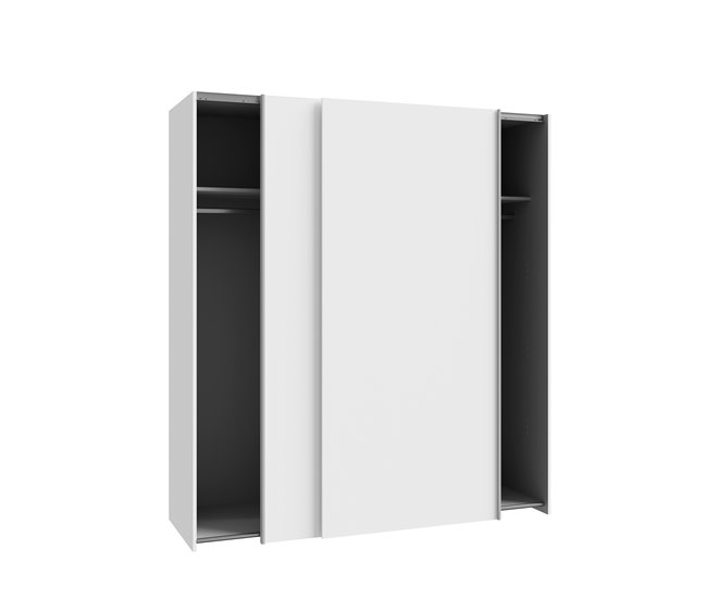 Conforama Armario MANDALORE II Puertas Correderas 170x190cm Blanco