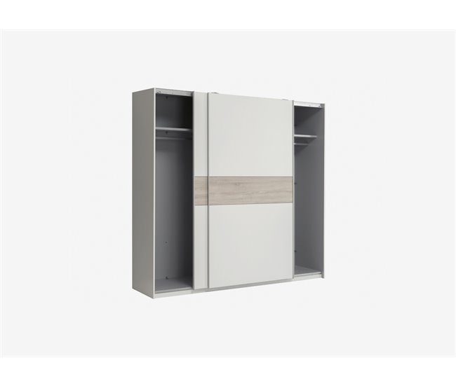 Conforama Armario NEVADA Puertas Correderas 200x209cm Blanco