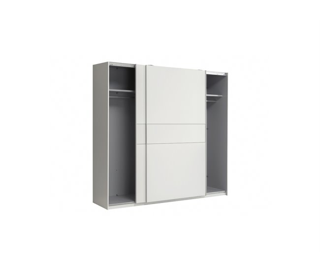 Conforama Armario NEVADA puertas correderas 200x209cm blanco