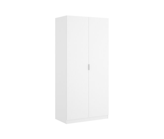 Conforama Armario PRACTIK Puertas Batientes 81x184cm Blanco