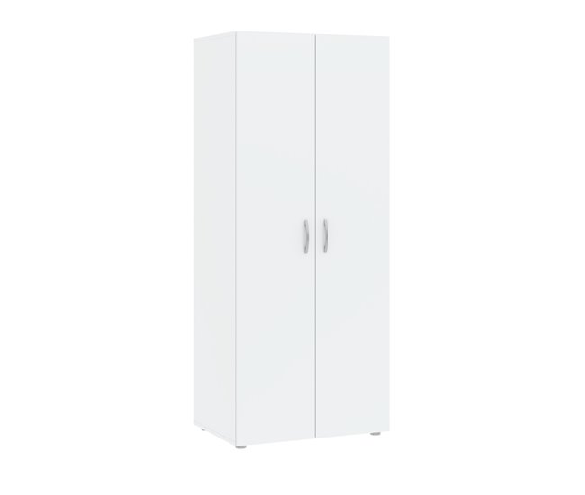 Conforama Armario SERIE LEADER Puertas Batientes 74x179cm Blanco
