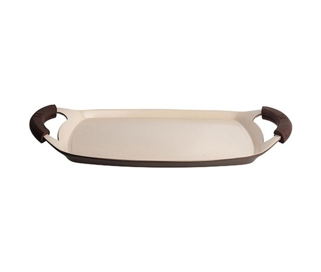 Conforama Asadora San Ignacio Natur Aluminio Forjado 36 X 23 Cm