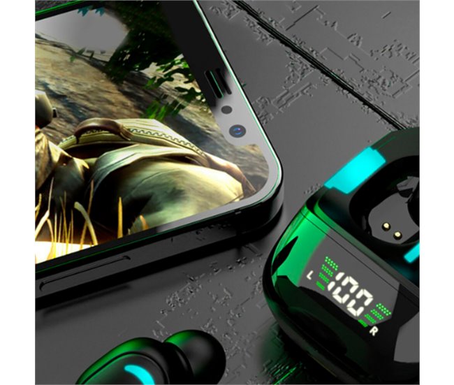 Conforama AUG7S Auriculares Gaming Inalambricos Negro