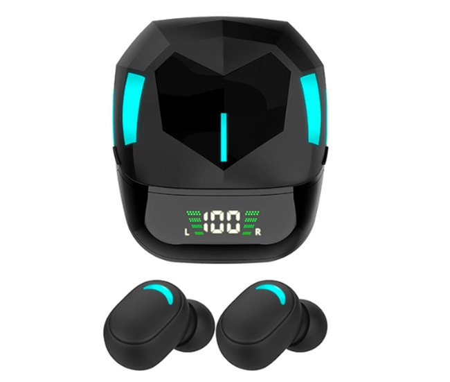Conforama AUG7S Auriculares Gaming Inalambricos Negro