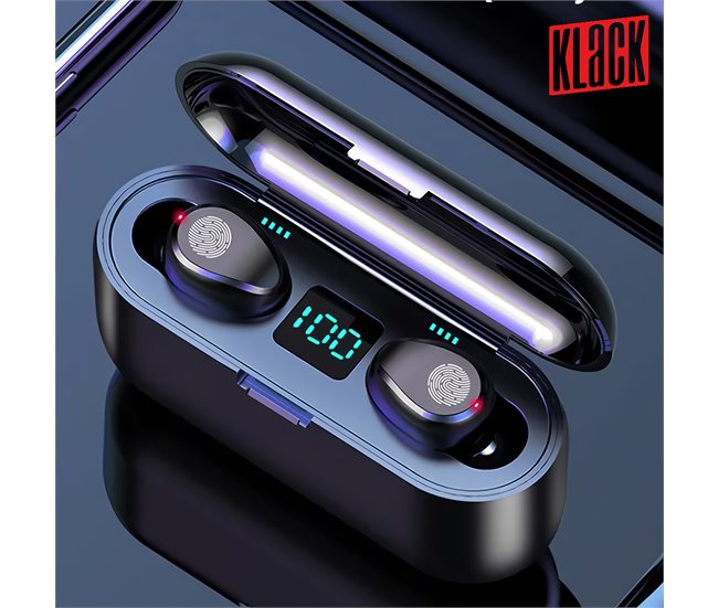 Conforama Auriculares Bluetooth True Wireless Klack® KF9 In Ear Con Micrófono