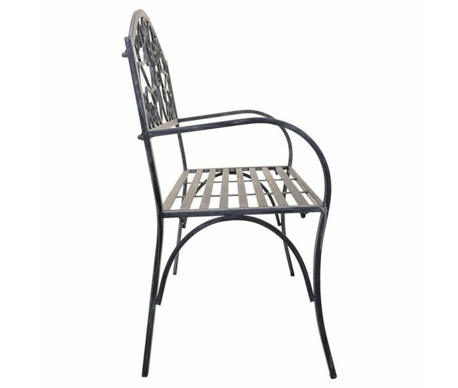 Conforama Banco Alexandra House Living Gris Hierro 53 X 91 X 153 Cm