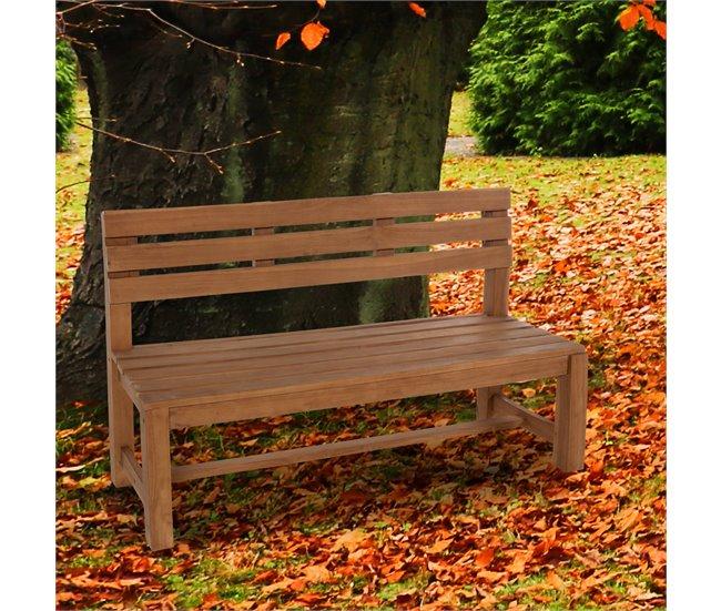 Conforama Banco De Teca Augusta Madera Teca 50X120X85 Cm