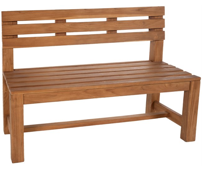 Conforama Banco de teca Augusta Madera Teca 50X150X85 cm