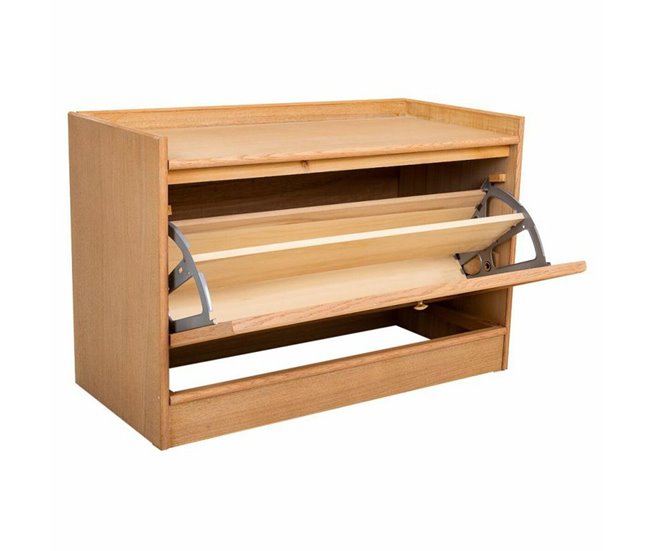 Conforama Banqueta Alexandra House Living Natural Madera MDF 38 X 53 X 80 Cm Zapatero