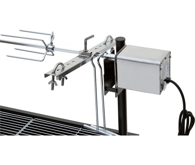 Conforama Barbacoa De Carbón Y Asador "Senator" - Negro