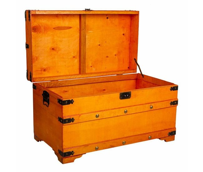 Conforama Baúl Alexandra House Living Madera Metal 37 X 39 X 66 Cm