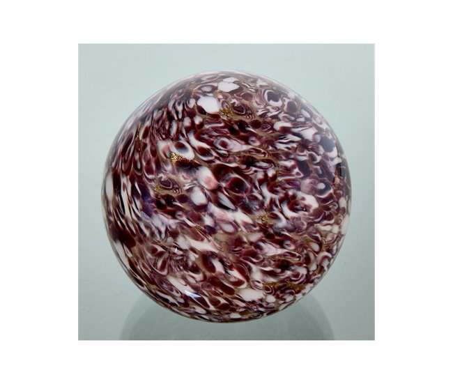 Conforama Bola Presume De Casa Granada 10*10*10 Granate/dorado Cristal