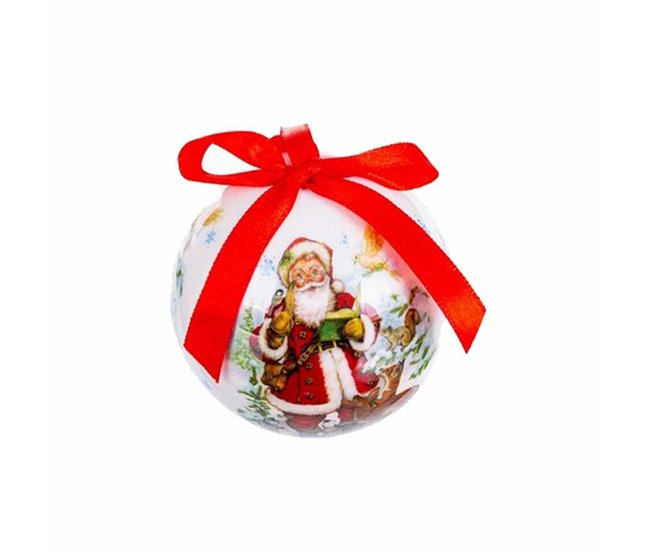 Conforama Bolas De Navidad Multicolor Polyfoam Papá Noel 7 5 X 7 5 X 7 5 Cm (14 Unidades)