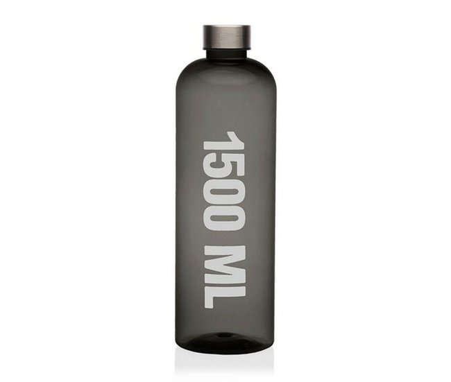 Conforama Botella Versa Gris Acero Poliestireno (1500 ml)