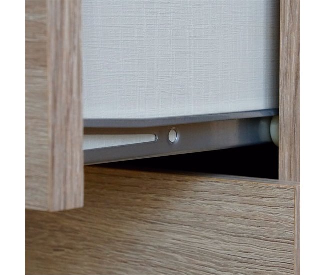 Conforama Briebe Nova Cómoda Dormitorio Cajonera 4 Cajones Sinfonier 78x74x40 Cm (Alto X Ancho X Profundo) Madera