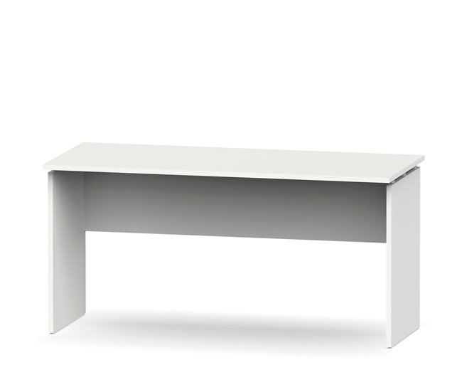 Conforama Briebe Zenith Escritorio Mesa De Ordenador Oficina Estudio 76 X 155 X 68 Cm Despacho Habitación Desk Blanco