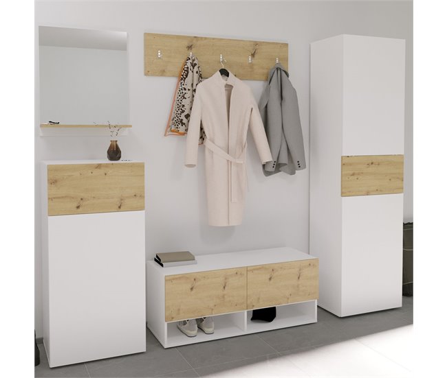 Conforama Buffet 1 Puerta 1 Cajón Belm 2 - L55 X H115 Cm