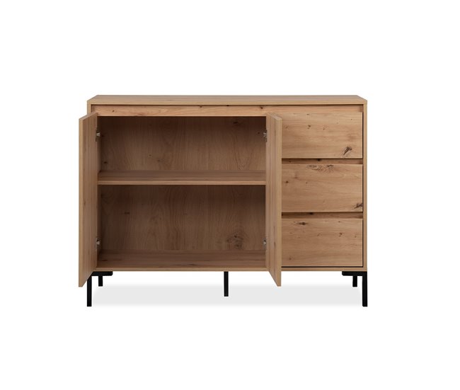 Conforama Buffet 2 Puertas 3 Cajones Y 1 Estante L120 Cm - PLOCK