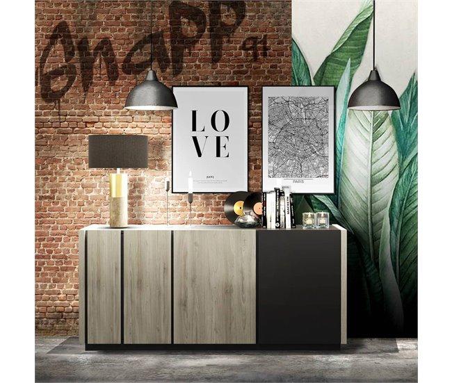 Conforama Buffet 3 Puertas Snapp L180cm - Fabricación Francesa