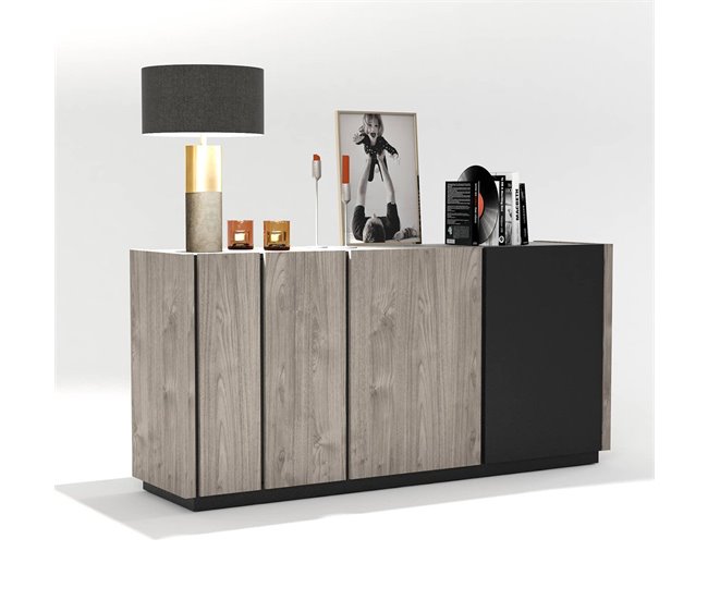 Conforama Buffet 3 Puertas Snapp L180cm - Fabricación Francesa