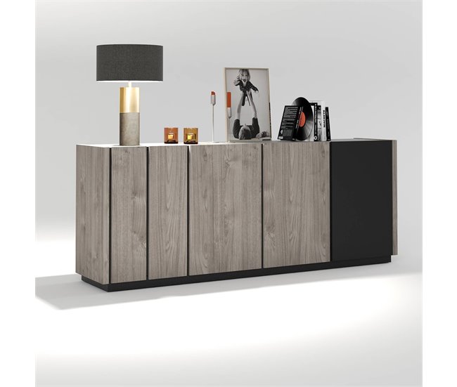 Conforama Buffet 4 Puertas Snapp - Fabricación Francesa