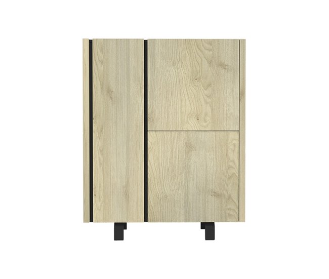 Conforama Buffet alto de 3 puertas RUSH - Fabricación Francesa