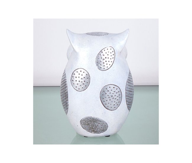 Conforama Buho Presume De Casa Katriona 13*19*8 Plateado Resina