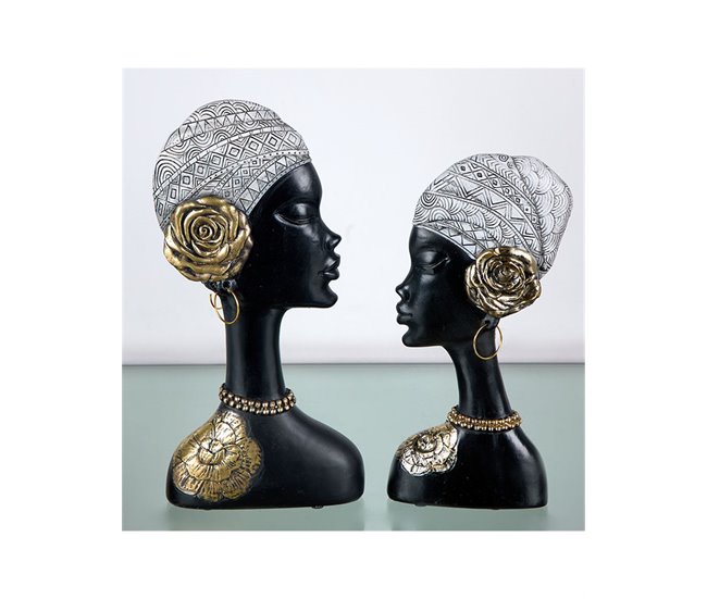 Conforama Bustos Presume De Casa Flor17*34.5*6.5negro/blancoresina