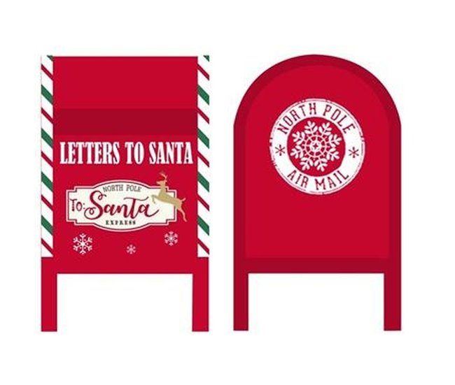 Conforama Buzón DKD Home Decor Blanco Rojo Metal 29 X 24 X 52 Cm