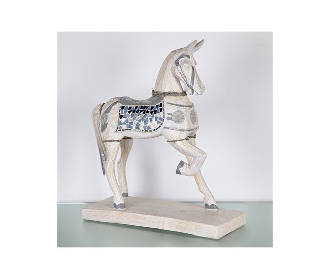 Conforama Caballo Presume De Casa Spirit52*64*20grismadera