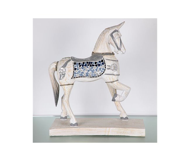 Conforama Caballo Presume De Casa Spirit52*64*20grismadera