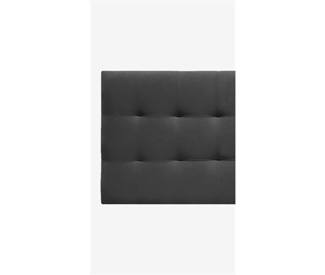Conforama Cabecero ALASKA Tela Gris Oscuro 160cm X 75cm
