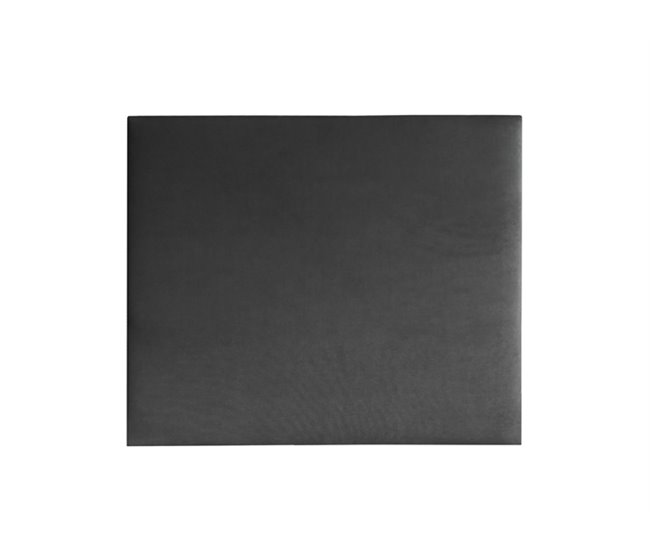Conforama Cabecero ARIZONA en tela gris oscuro 145x120cm