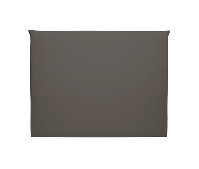 Conforama Cabecero BABEL piel sintética verde oscuro 160x120cm