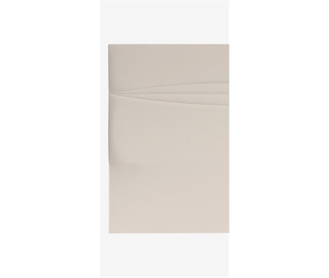 Conforama Cabecero DAKAR Piel Sintética Beige 160x120cm