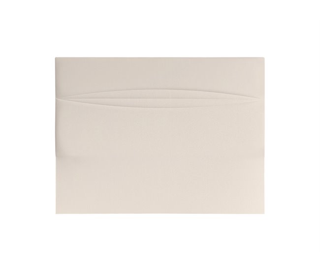 Conforama Cabecero DAKAR piel sintética beige 160x120cm