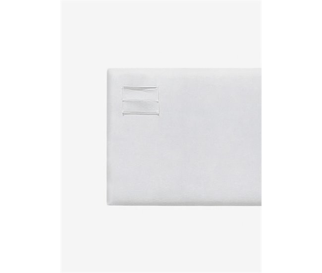 Conforama Cabecero LISBOA Piel Sintética Blanco 160x75cm