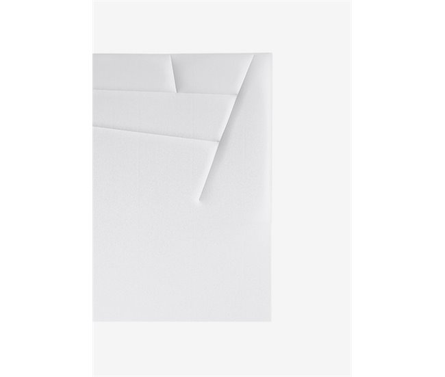 Conforama Cabecero MINNESOTA Piel Sintética Blanco 160x120cm