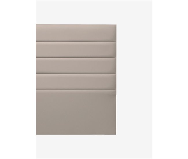 Conforama Cabecero MONTREAL Piel Sintética Arena 160x120cm