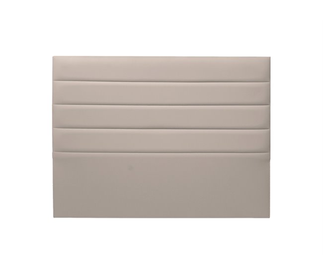 Conforama Cabecero MONTREAL piel sintética arena 160x120cm