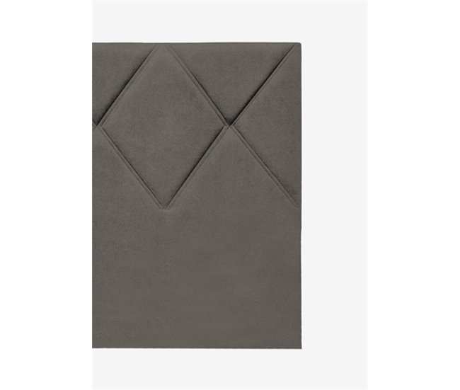 Conforama Cabecero PORTO Piel Sintética Verde Oscuro 160x120cm