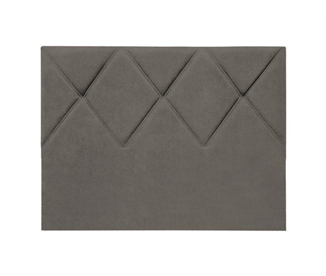 Conforama Cabecero PORTO piel sintética verde oscuro 160x120cm